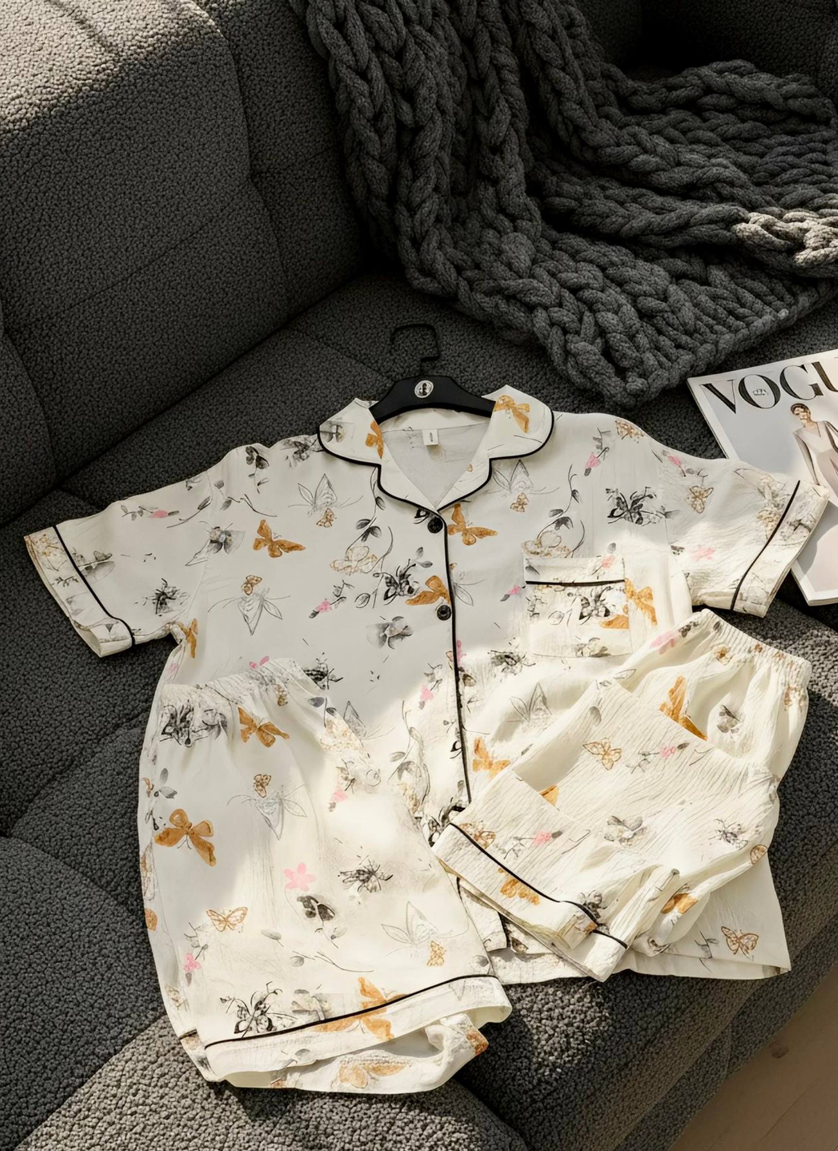 آستین کوتاه پروانه